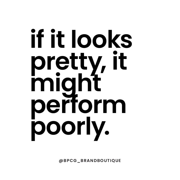Ever sit back and admire a finished product, then weeks later wonder why it’s not performing well? 

Oh, I’ve been there many, many times! 

Just because something is perfectly designed or written, doesn’t mean it’s going to perform. 

😤And that sucks! 

SO, here’s a reminder of; 
✔️progress not perfection
✔️how will you track and analyze
✔️when will you refresh or pull the plug

Comment below: What’s one thing this happened to for you? 

 #growthmindset #digitalmarketing #businessstrategy #businessstrategist #branding  #personalgrowth #businessgrowth #buildinganempire #womanceo #swatgoals #smartgoals #selfgrowth #businesstips #entrepreneurmind #entrepreneurmotivation